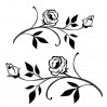 Set of clear stamps - Stamperia - Branch in flower