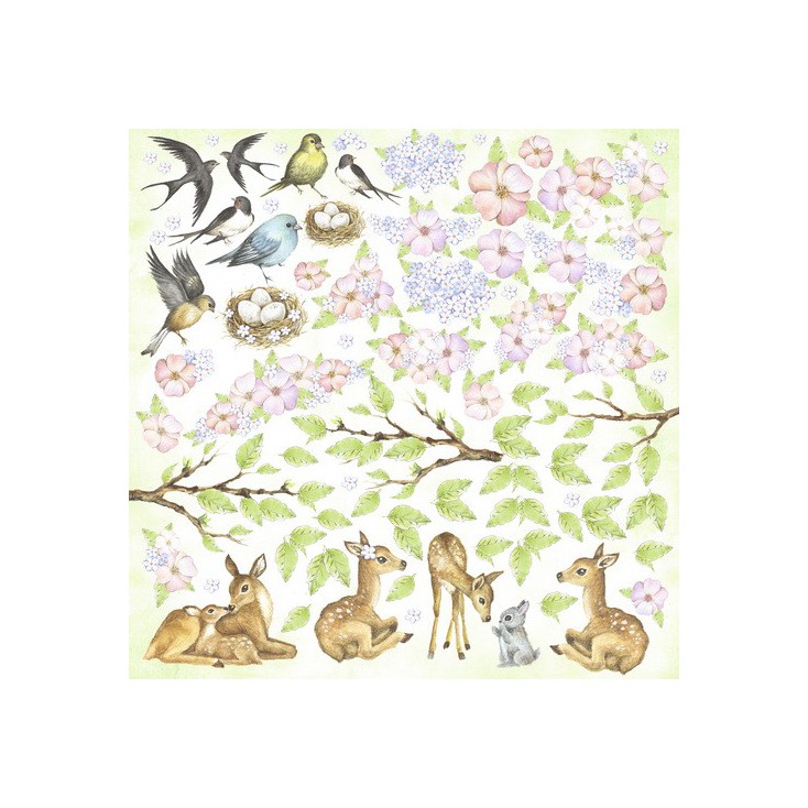 Scrapbooking paper- Fabrika Decoru - Smile of Spring - Pictures for cutting