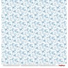Scrapbooking paper - Scrapberry's - Garden of Delights - Blue blossoms
