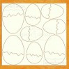 Latarnia Morska - Cardboard element -easter eggs shells