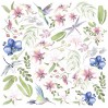 Scrapbooking paper - Fabrika Decoru - Tender orchid - Pictures for cutting