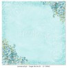 Double sided scrapbooking paper - Forget Me Not 01