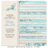 Pad of scrapbooking papers - Forget Me Not 6x6