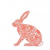 Sizzix Thinlits 661689 Die - Wild rabbit