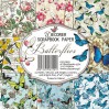 Decorer - Set of scrapbooking papers - Butterflies
