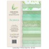 Stack of basic scrapbooking papers - Leaves 01