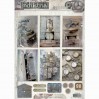Scrapbooking paper - Studio Light - Industrial - Die Cut Sheet 02