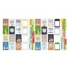 Scrapbooking paper- Fabrika Decoru -Cool school - Pictures for cutting 5 strips