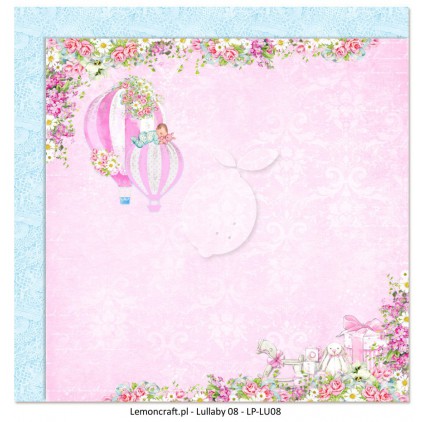 Double sided scrapbooking paper - Lullaby 08