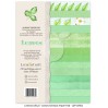 Stack of basic scrapbooking papers - Leaves 02