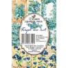 Decorer - Set of mini scrapbooking papers - Forget me not