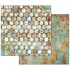 Stamperia - Set of scrapbooking papers - Time is an ilusion