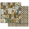 Stamperia - Set of scrapbooking papers - Alchemy