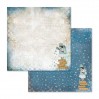 Stamperia - Set of scrapbooking papers - Blue Stars