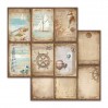 Stamperia - Set of scrapbooking papers - Sea Land