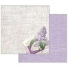 Zestaw papierów do tworzenia kartek i scrapbookingu - Stamperia - Lilac Flowers