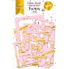 Zestaw papierowych ramek - Fabrika Decoru - Pink ze złoceniami - 39 części
