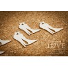 Laser LOVE - cardboard Young couple - Wedding Day - 5 pcs.