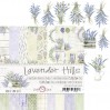 Mały bloczek papierów do tworzenia kartek i scrapbookingu - Craft O Clock - Lavender Hills