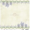 Scrapbooking paper - Craft O Clock - Lavender Hills - 04
