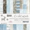 Pad of scrapbooking papers - Craft O Clock - BRR... it's cold outside