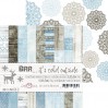 Pad of scrapbooking papers - Craft O Clock - BRR... it's cold outside
