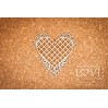 Laser LOVE - cardboardHeart frame with noble ornaments - Grid - Paroles