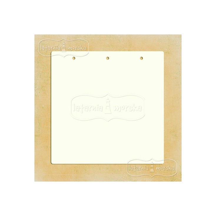 Latarnia Morska - Album base square with holes