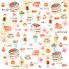 Set of scrapbooking papers - Bee Shabby - Our Cafe