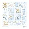 Set of scrapbooking papers - ScrapAndMe - Little Cuties - elements for self-cutting