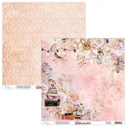 Scrapbooking paper - Mintay Papers - Dear Diary 02