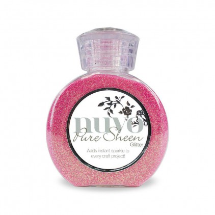 Nuvo Pure Sheen Glitter - Powdered glitter- Candy Pink