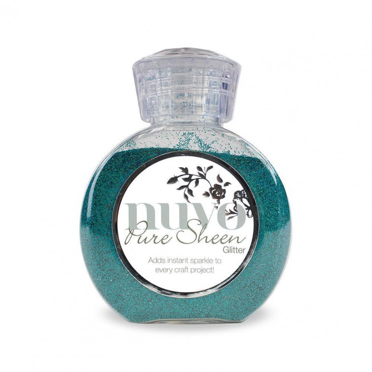 Nuvo Pure Sheen Glitter - Powdered glitter-Turquoise