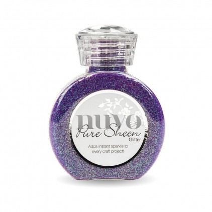 Nuvo Pure Sheen Glitter - Brokat sypki - Fiolet infusion