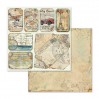 Stamperia - Set of scrapbooking papers - Around the world