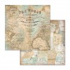Stamperia - Set of scrapbooking papers - Around the world