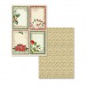 Stamperia - Set of scrapbooking cards - Winter Botanic