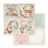 Zestaw papierów do tworzenia kartek i scrapbookingu - Stamperia - Pink Christmas