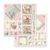 Stamperia - Set of scrapbooking papers - Pink Christmas
