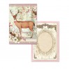 Zestaw kart do scrapbookingu - Stamperia - Pink Christmas