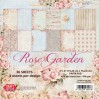 Mały bloczek papierów do scrapbookingu - Craft and You Design - Rose Garden