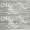 the MiNi art - Cardboard element - mr&mrs - me & you