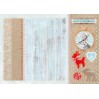 Scrapbooking paper pad - Studio Light - Scandinavian Winter - Die Cut Foil Block