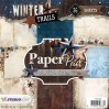 Mały bloczek papierów do scrapbookingu - Studio Light - Winter Trails PPWT97