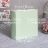 Album base square- Texture - Light green - 20x20x7 cm - Fabrika Decoru