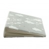 Album base square- Textile - Grey clouds - 20x20x7 cm - Fabrika Decoru