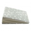 Album base square- Textile - Grey Stars - 20x20x7 cm - Fabrika Decoru