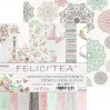Pad of scrapbooking papers - Craft O Clock - Felici'Tea'