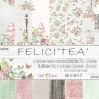 Set of scrapbooking papers - Craft O Clock - Felici'Tea'