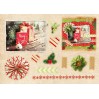 Bloczek papierów do tworzenia kartek i scrapbookingu - Studio Light - Traditional Christmas - Die Cut Foil Block
